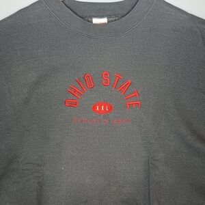 Vintage Ohio State Athletic Gray Sweatshirt Made In USA Size XXL